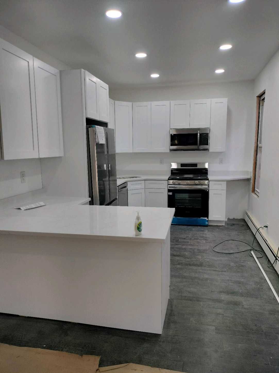Closed-off kitchen to open-concept hub